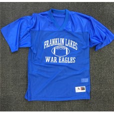 Franklin Lakes Football Silver Glitter Jersey